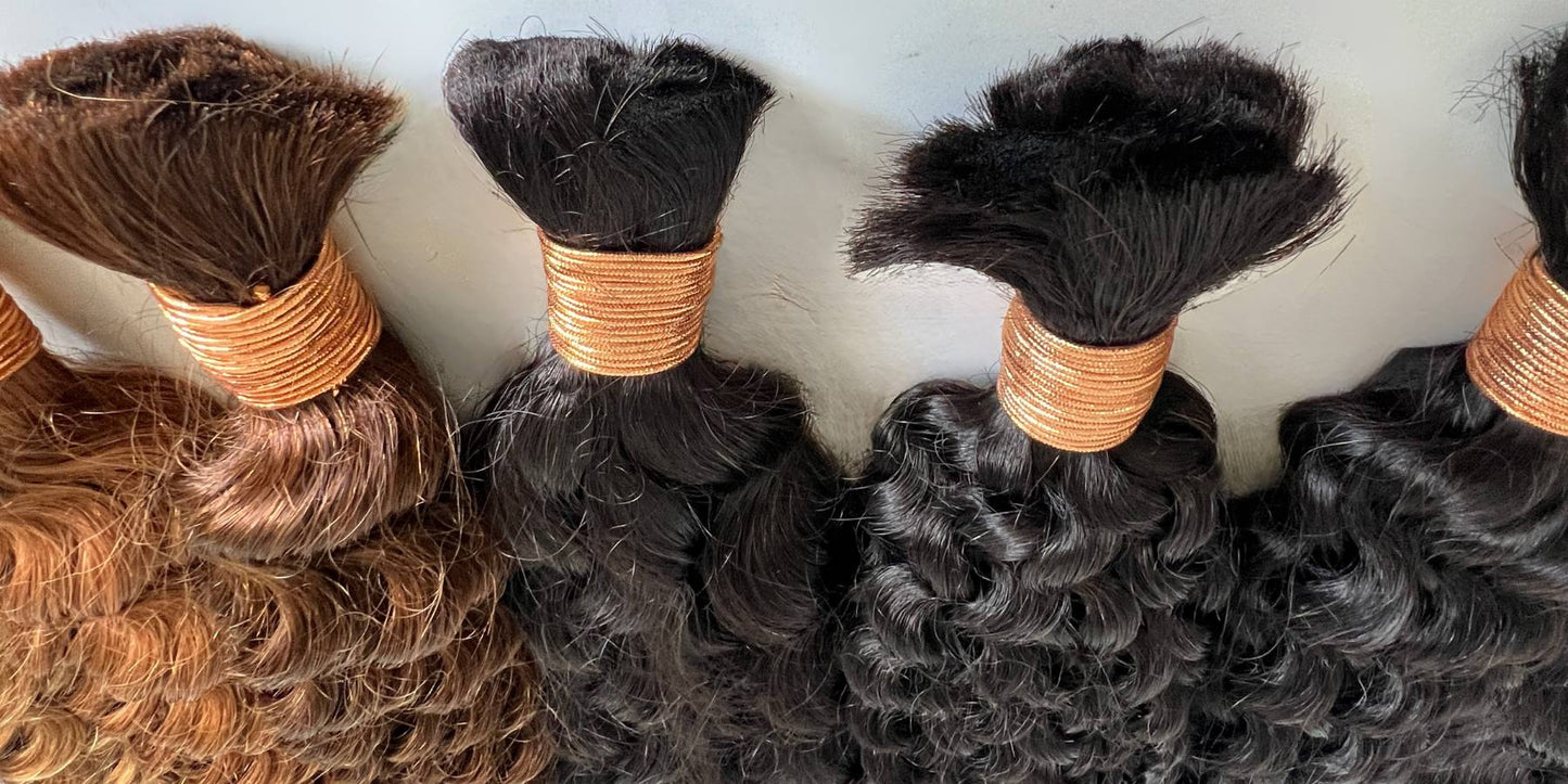 hand tied weave