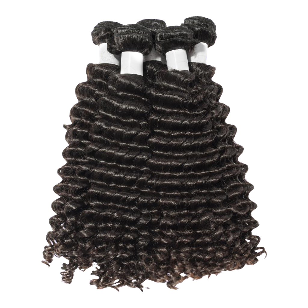 hand tied weave